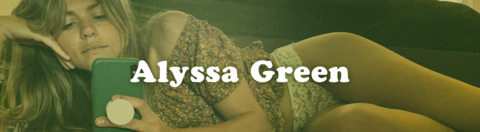 Header of alyssagreen