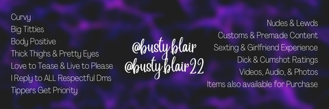 Header of busty.blair