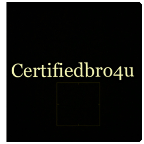 Header of certifiedbro4u