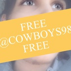 Free access to (@cowboys98) Leaked OnlyFans 

 profile picture