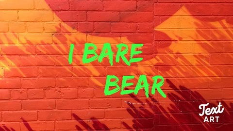 Header of ibarebear