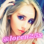 Onlyfans leaked loren25x 

 profile picture