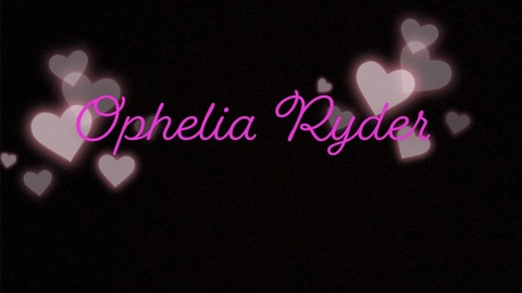 Header of opheliaryderofficial